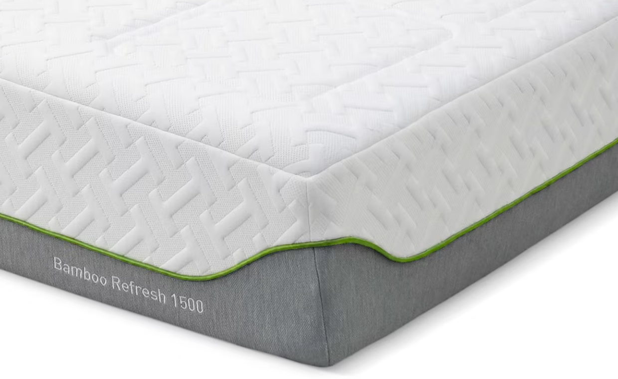 MLILY Bamboo Refresh 1500 Memory Hybrid Mattress-KING