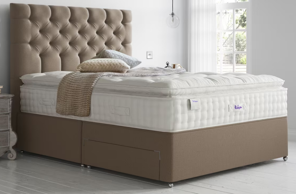 Relyon Lincoln 2850 Pocket Natural Pillow Top Mattress - SUPER KING
