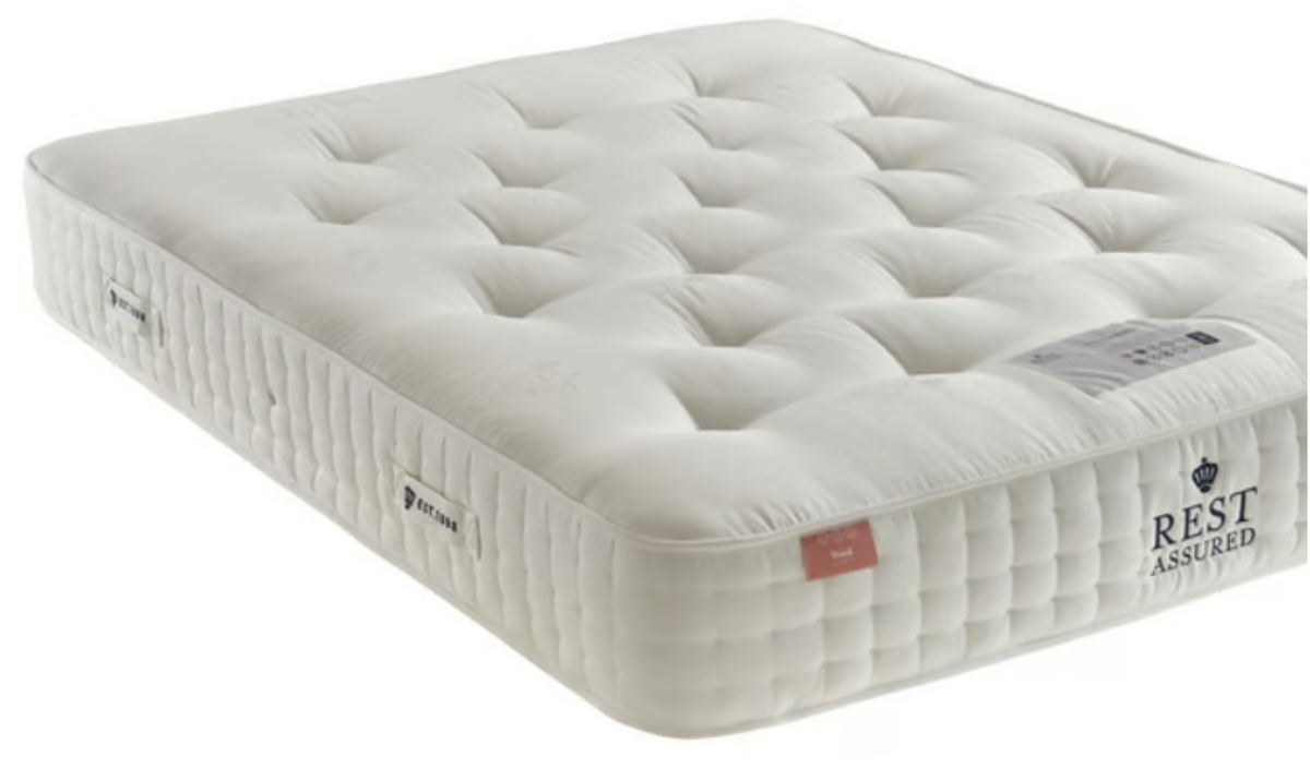 Rest Assured 1000 Pocket Swaledale Wool Collection Firm Mattress - DOUBLE