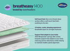 Silentnight 1400 Pocket Breatheeasy Sleep Response Mattress - DOUBLE