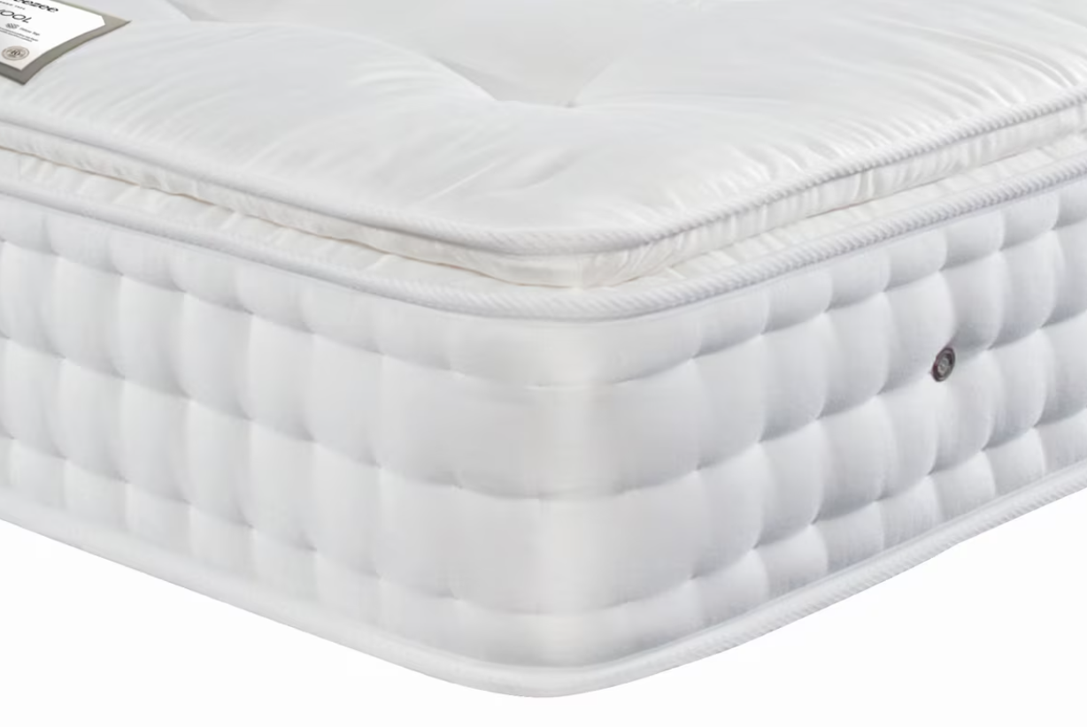 Sleepeezee Opulent Wool Pillow Top Mattress-DOUBLE