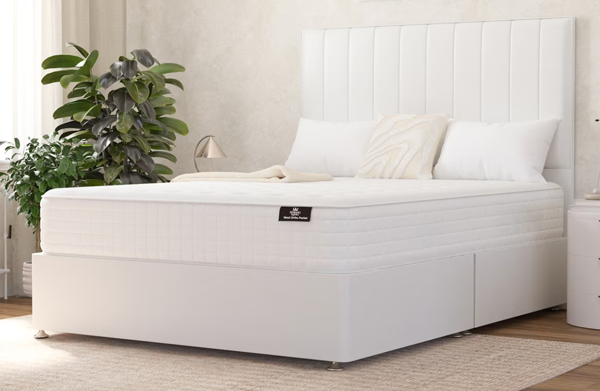 Spring King Wool Ortho Pocket Mattress - KING